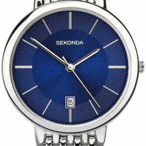 Sekonda Year-Round Analog Quartz Silver Mens Watch Sk1387