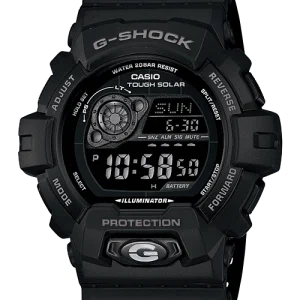 Casio Mens Gr8900A-1 G-Shock Tough Solar Digital Black Resin Sport Watch
