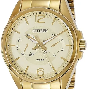 Citizen Analog Gold Dial Mens Watch