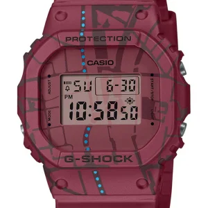 G-Shock Red Resin Band Watch DW5600SBY-4D