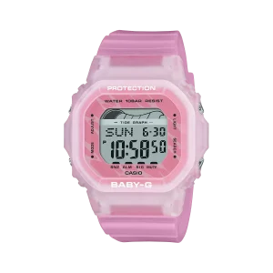 Baby-G Glide Digital Pink Resin Band Watch BLX565S-4D