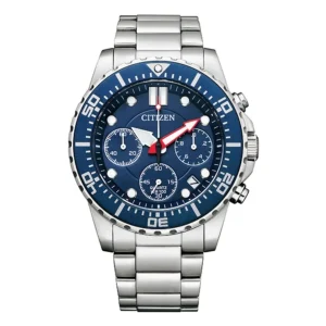 Citizen Blue Quartz Stainless Steel Chronograph Men's Watch AI5001-81L
