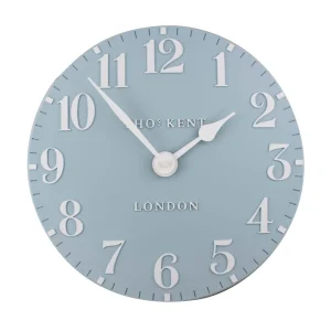 Thomas Kent Arabic Wall Clock Sky Blue 24697