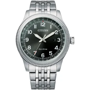 Citizen Eco-Drive Military Dress Watch BM7480-81E
