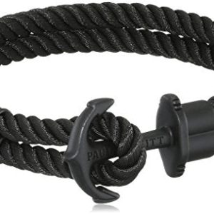 Paul Hewitt Phrep Nylon Black / Black Bracelet - L
