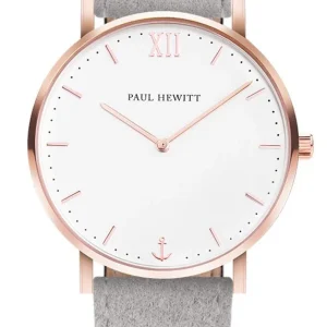 Paul Hewitt Sailor White Sand Alcantara Watch