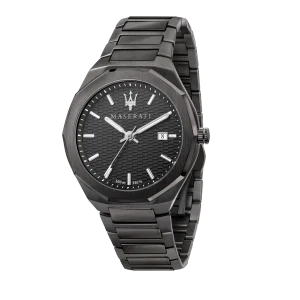 Maserati Stile Gun Metal Chronograph