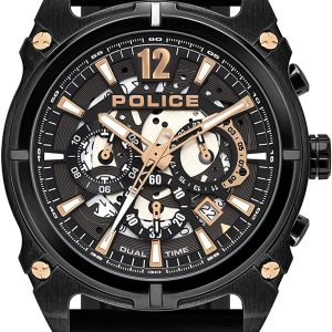 Police Antrim Black Silicone Watch PL.16020JSB/61P