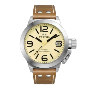 TW Steel Analog Display Quartz Brown Mens Watch
