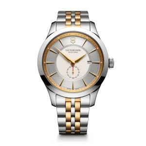 Victorinox Alliance Grey Dial Two-Tone Mens Watch
