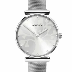 Sekonda Silver Case White Dial SK2847 Womens Watch