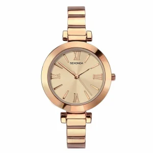 Sekonda Rose Gold Dial Womens Watch