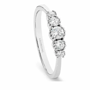 Georgini Mantle Ring Silver Size 5