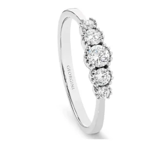 Georgini Mantle Ring Silver Size 6