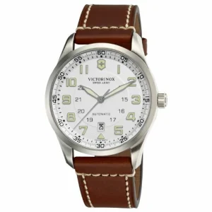 Victorinox Swiss Army Mens 241505 Air Boss Silver Dial Watch