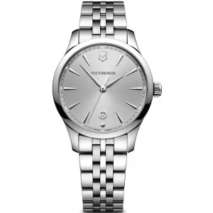 Victorinox Alliance Grey Dial Stainless Steel Womens Watch