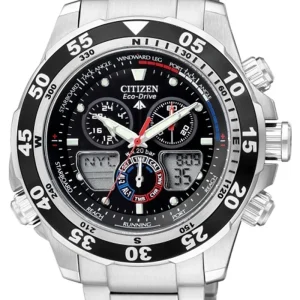 Citizen Promaster Chronograph Jr4045-57E Jr4045 World Time Mens Watch