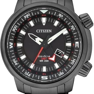 Citizen Eco-Drive Promaster Gmt 200M Bj7086-57E Mens Watch