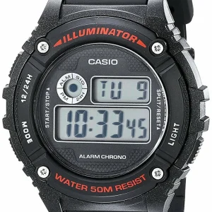 Casio Illuminator Black Unisex Watch