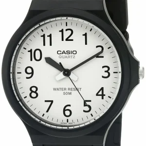 Casio 'Easy To Read' Quartz Black Casual Mens Watch
