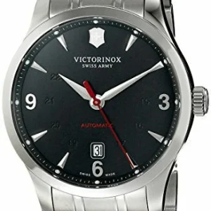Victorinox Alliance Mechanical Automatic Black Dial Mens Watch