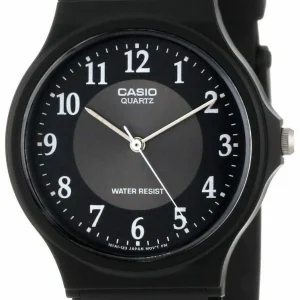 Casio Mq24-1B3 With Black Rubber Band Mens Watch