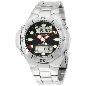 Citizen Aqualand Diver Depth Meter Promaster Jp1060 Mens Watch