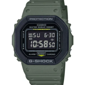 G-Shock Square Camo Green Watch DW5610SU-3D