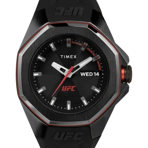 Timex UFC Pro 44mm Silicone Strap Watch TW2V57300