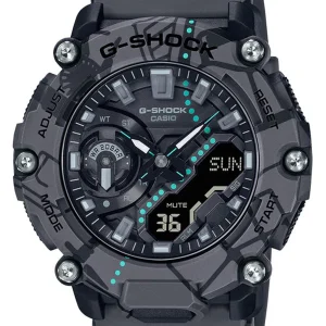 G-Shock Black Resin Band Watch GA2200SBY-8A