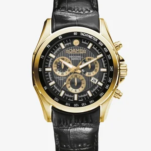 Roamer Rockshell Mark III Chrono 44mm Black Watch