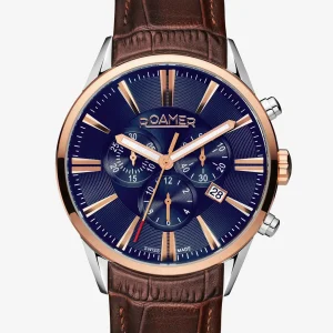 Roamer Superior Chrono Brown Watch