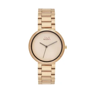 Jag Natalie Rg Matte Dial Rose Gold Bracelet Womens Watch