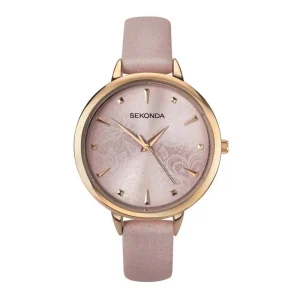 Sekonda Pink Lace Pink Dial Womens Watch