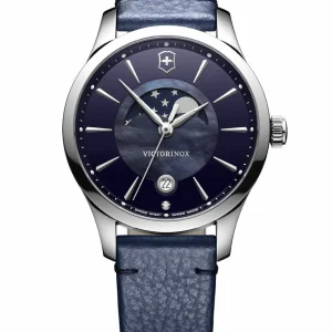 Victorinox Alliance Blue Mother Of Pearl Dial Womens Watch