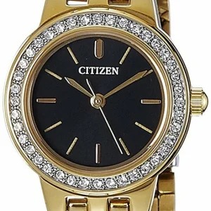 Citizen Analog Black Dial Ej6102-56E Womens Watch
