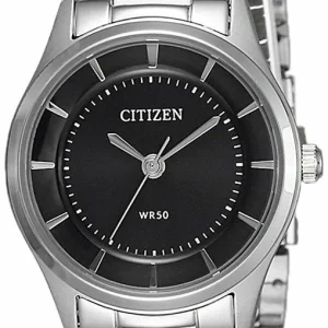 Citizen Analog Black Dial Er0207-50E Womens Watch