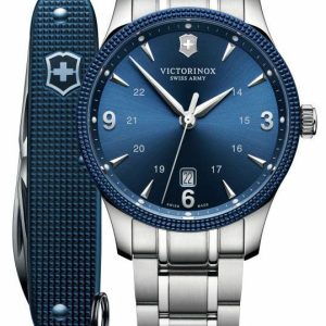 Victorinox Swiss Army Alliance Blue Dial Mens Watch
