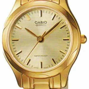 Casio Ltp1275G-9A Gold Stainless-Steel Quartz With Gold Dial Womens Watch