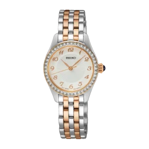 Seiko Ladies Daywear Two Tone Watch SUR386P