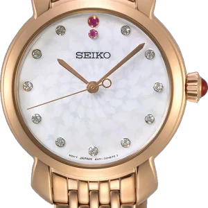 Seiko Rose Gold Mother Of Pearl Classic Watch SUR624P