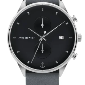 Paul Hewitt Chrono Midnight Ocean Silver Watch