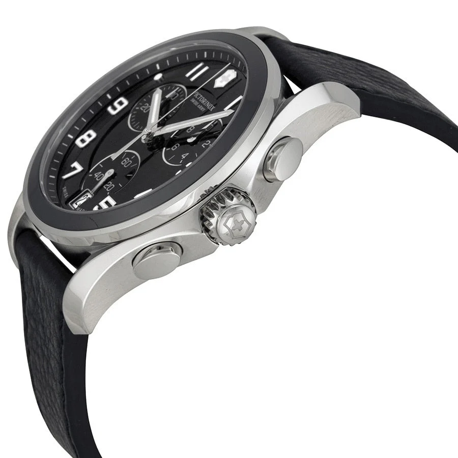 Victorinox Swiss Army Chrono Classic Black Ceramic Bezel Mens Watch 241545 - Image 2