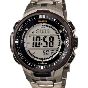 Casio Protrek Titanium Triple Sensor Atomic Prw-3000T-7