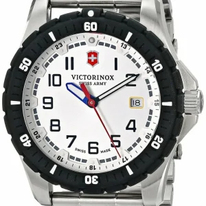 Victorinox Swiss Army Maverick Sport White Dial Stainless Steel Mens Watch