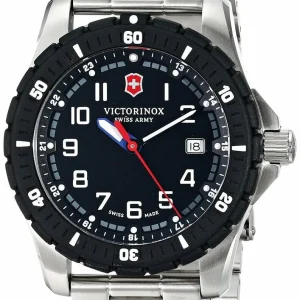 Victorinox Swiss Army Maverick Sport Black Dial Stainless Steel Mens Watch