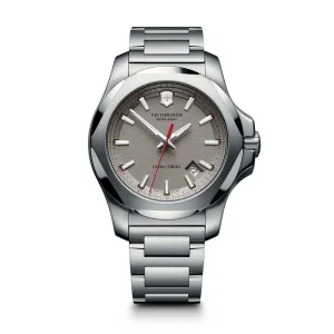 Victorinox Swiss Army Inox Stainless Steel 200M Mens Watch