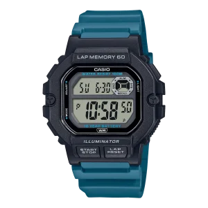 Casio Sports Gear Blue Resin Band Watch WS1400H-3A