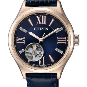 Citizen Leather Blue Dial Women's Watch
