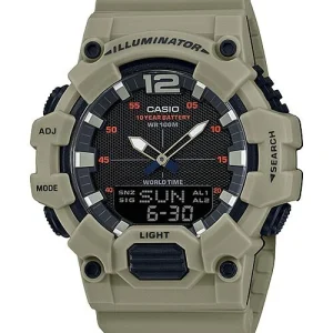 Casio Illuminator Analog-Digital Resin Band Watch HDC700-3A3